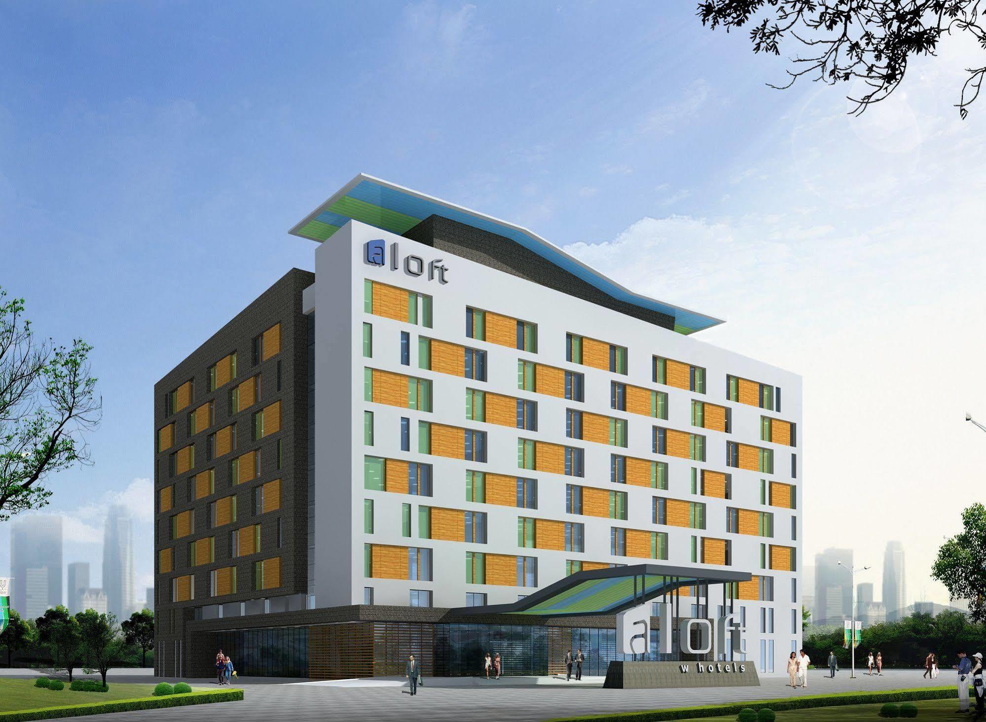 Hotel Aloft Yancheng Jen-čcheng Exteriér fotografie